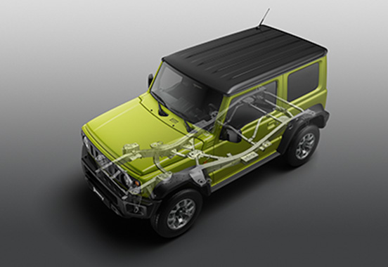 Suzuki Jimny ladder fram